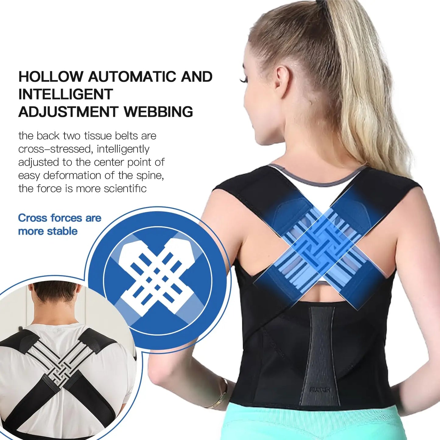 AlignPro Back Brace / Posture Corrector